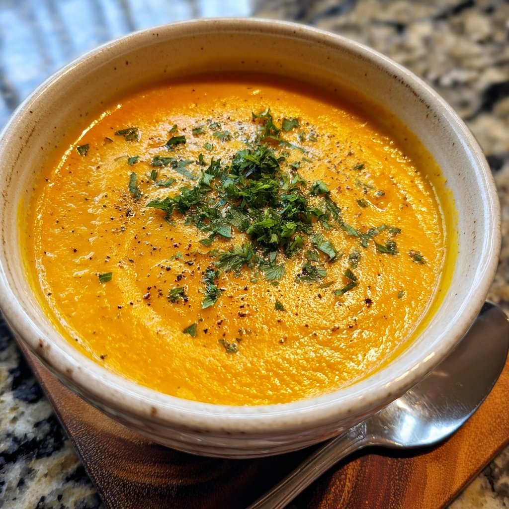 Karotten Ingwer Suppe Cremig