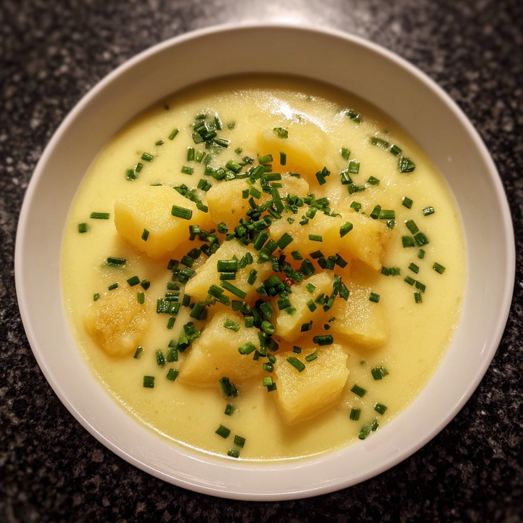 Blumenkohl Suppe Mit Kartoffeln