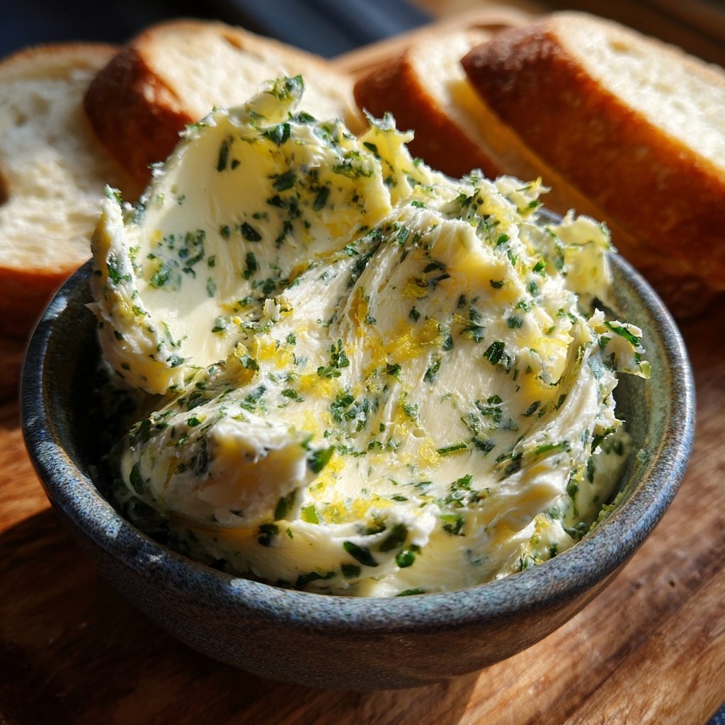 Kräuterbutter Mit Zitronenschale