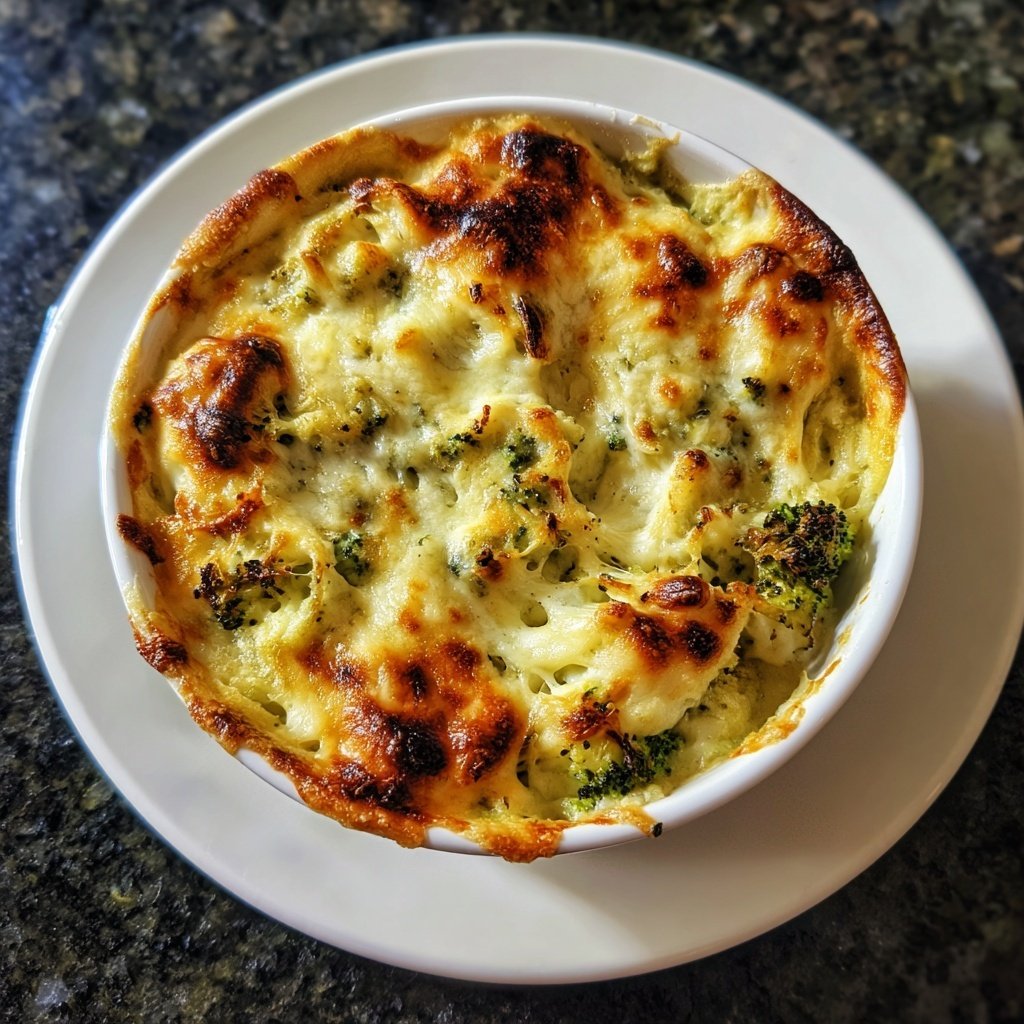 Brokkoli Quark Auflauf