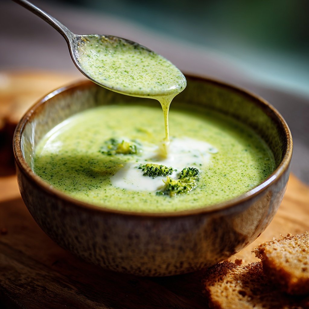 Brokkoli Suppe Mit Frischkäse